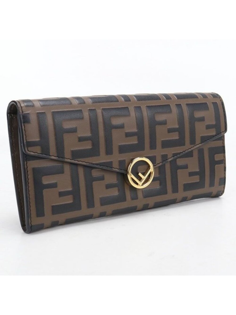 Fendi Continental Wallet F is Fendi Bifold Leather